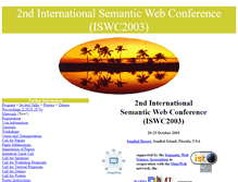 Tablet Screenshot of iswc2003.semanticweb.org