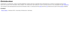 Desktop Screenshot of ontobroker.semanticweb.org
