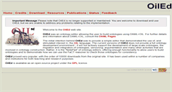Desktop Screenshot of oiled.semanticweb.org