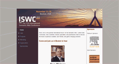 Desktop Screenshot of iswc2012.semanticweb.org